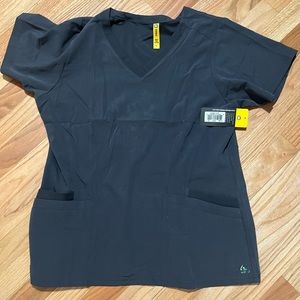 Gray Scrub top